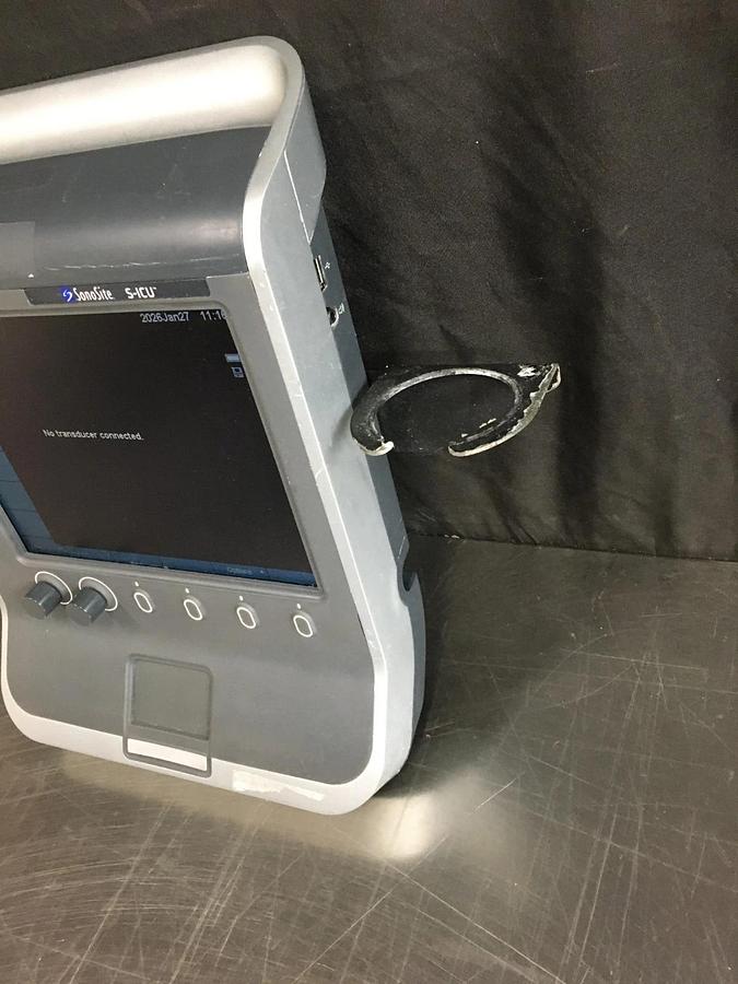 Used SonoSite S-ICU Ultrasound System P07577 P09417 W/ Battery TESTED WARRANTY