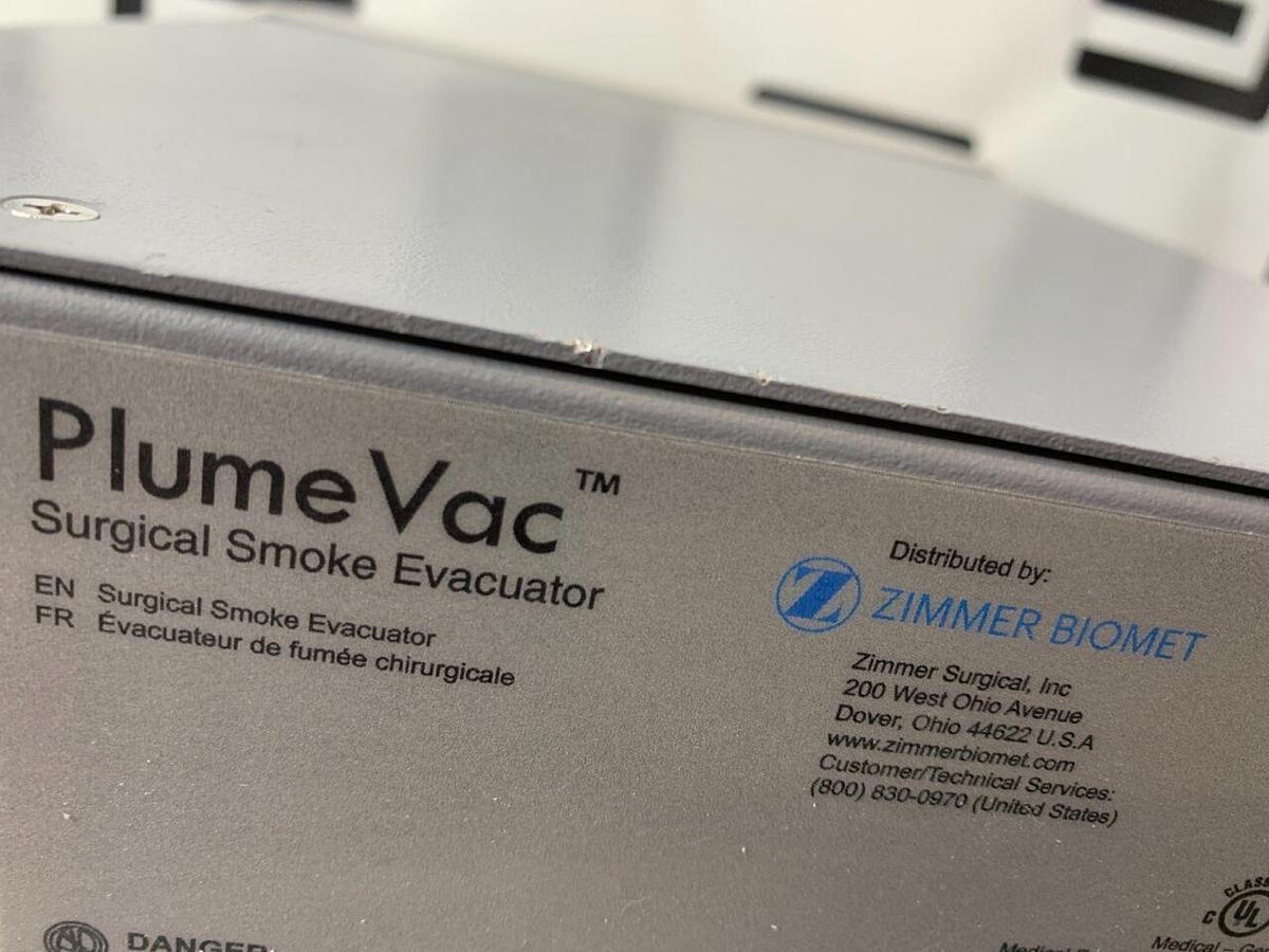 Used ZIMMER BIOMET Plume Vac