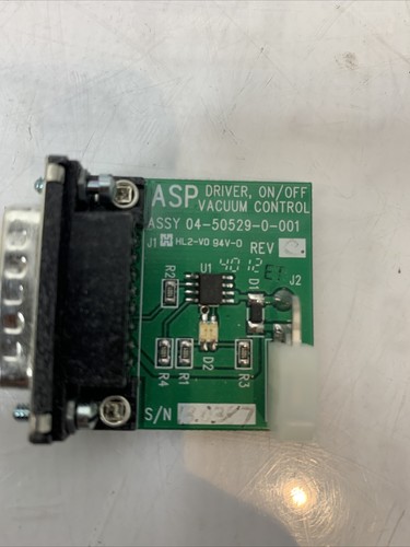 Used ASP Sterrad 100S Sterilizer DRIVER ON/OFF VACUUM CONTROL ASSY 04-50529-0-001