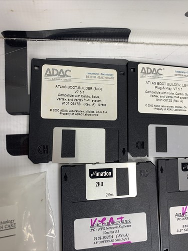 Used Software for ADAC Philips Vertex Forte CHS Camera 9101-0522A Rev. A 9200-0321A