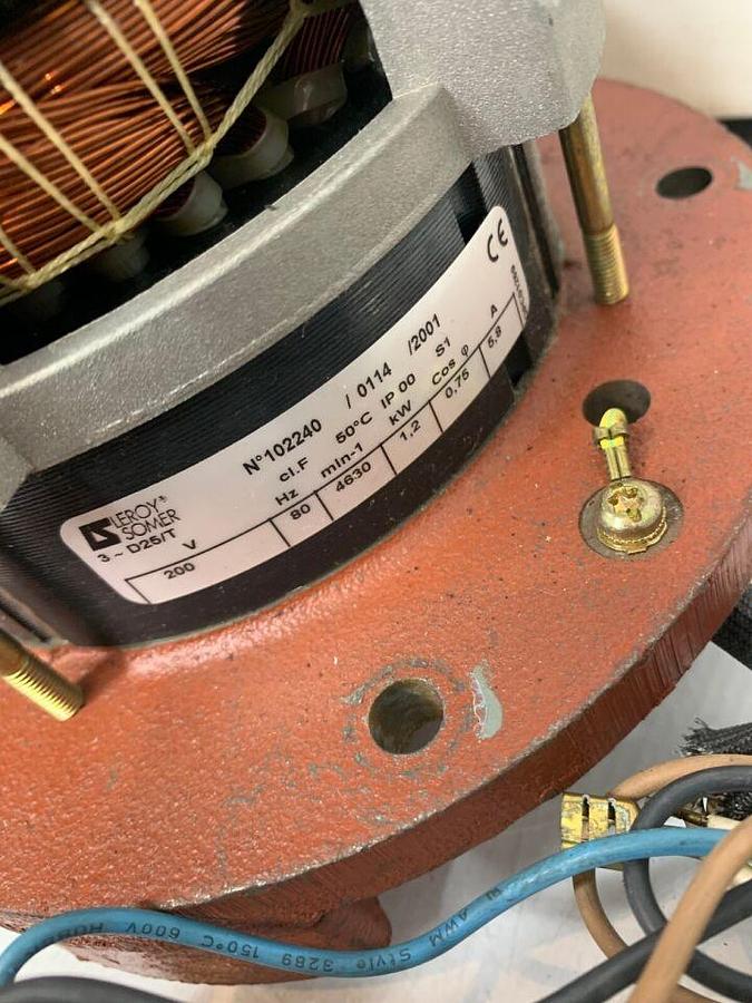 Used THERMO ELECTRON SORVALL KENDRO Sorvall Legend RT 3~D25/T Motor