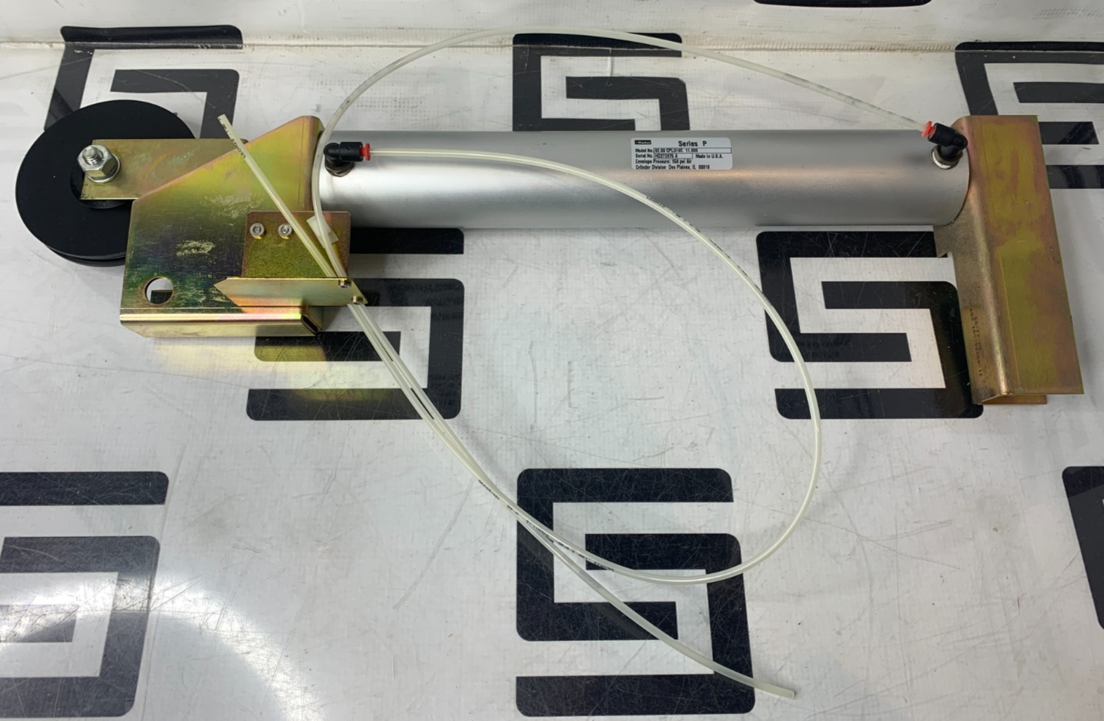 Used ASP Sterrad 100S Sterilizer Parker 2.00 CPLU16C 11.00 Air Cylinder Series P 2 11