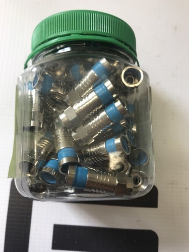 GREENLEE 12590 F-Connector  (50pcs.) XFC-6Q-50