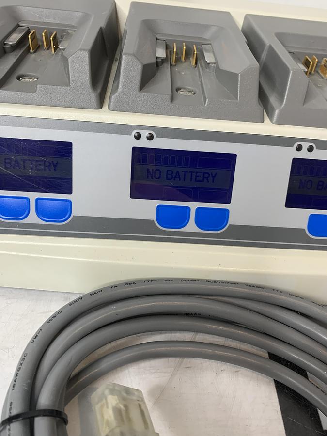 Used Stryker 6110-120 System 6 Battery Charger W/ 4 Charging Bays TESTED WARRANTY