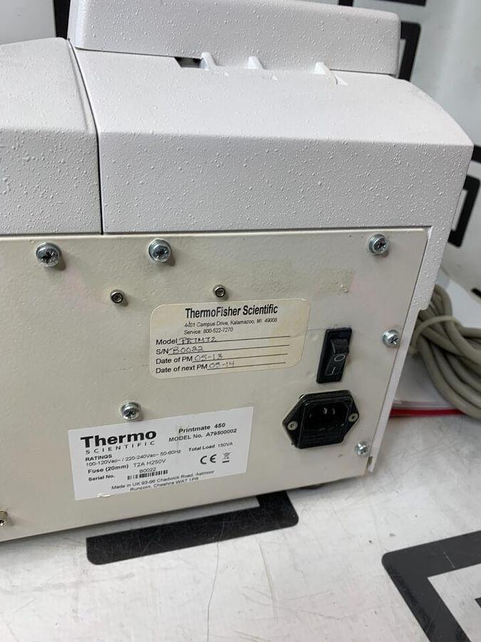 Used THERMO SCIENTIFIC PrintMate 450 Cassette Printer