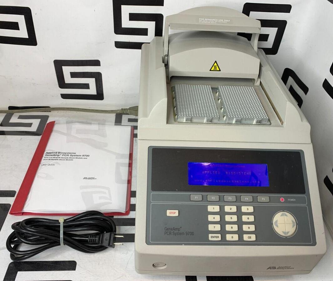 Used APPLIED BIOSYSTEMS GeneAmp PCR 9700