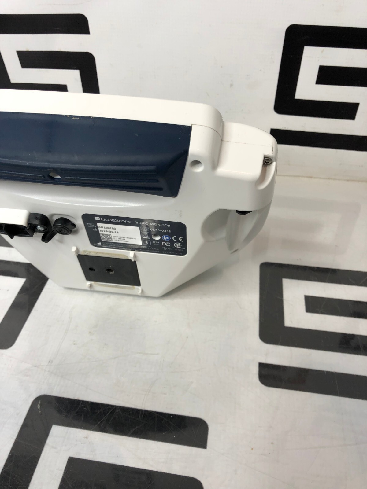 Used Verathon GlideScope AVL 0570-0338 Monitor Video Laryngoscope  2019