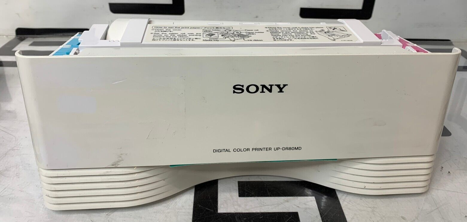 Used Sony UP-DR80MD Drawer Printer Tray Digital Color No Pink/Blue Paper Holders