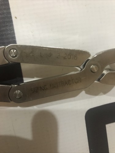 Used X STOP CAT. # 2-2016 Sizing Distractor 30 Day Warranty X-Stop