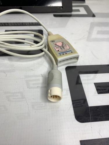 Used OEM Philips M1668A, OEM, EKG ECG Trunk Cable, 5 Lead Twin to 12-Pin