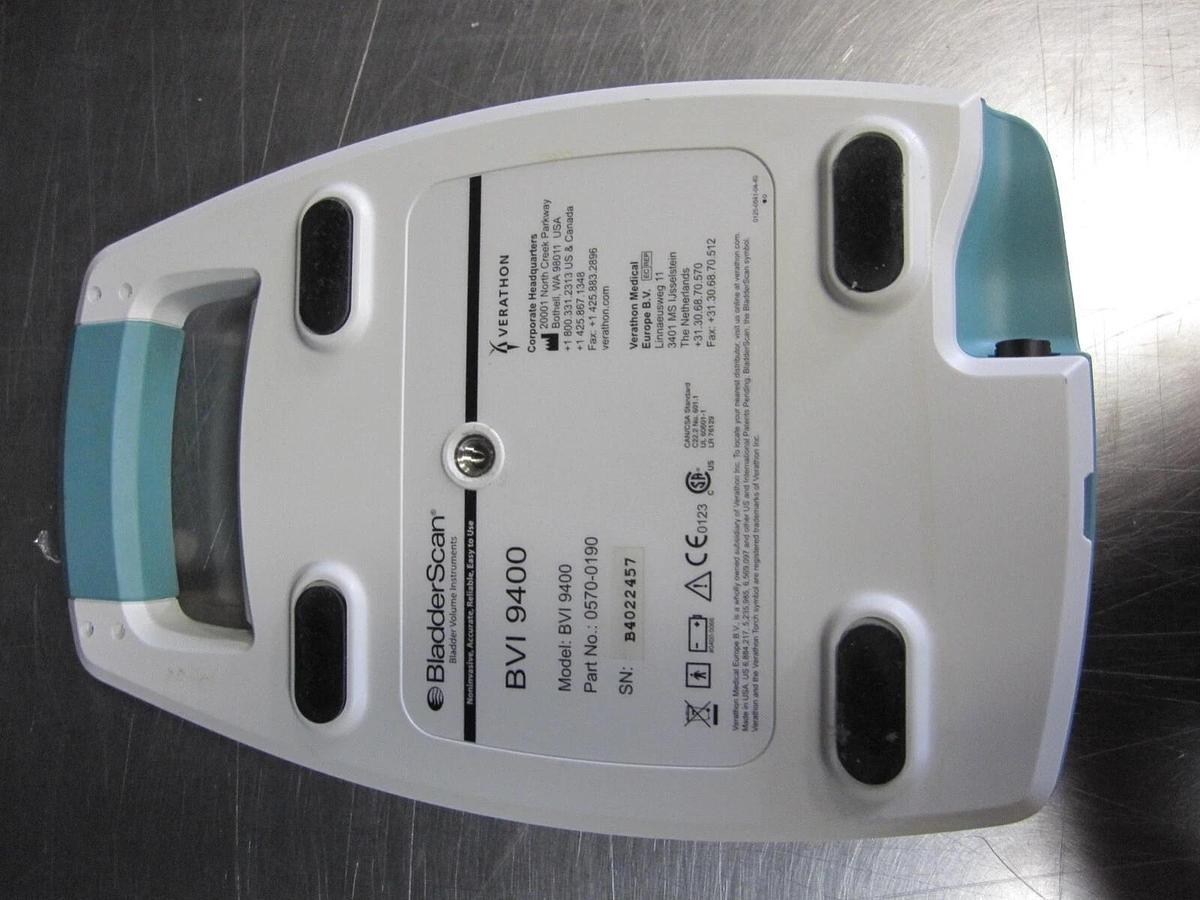 Used Verathon BVI9400 Bladder Scanner Console ONLY (Ref 0570-0190) ~ A