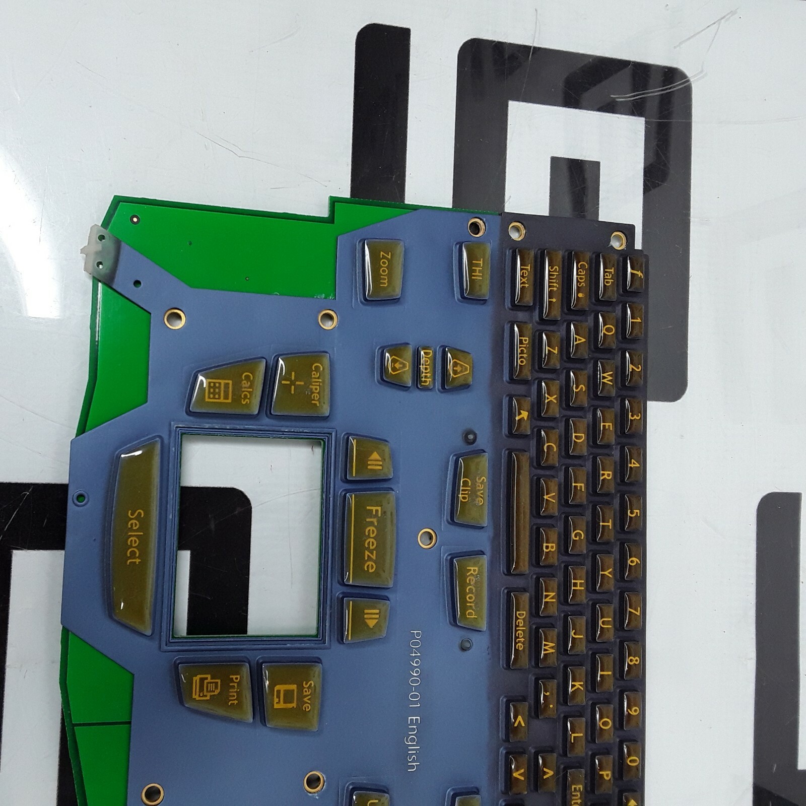 Used SonoSite MicroMaxx Ultrasound C2 Control Panel PCA Interface P02199-04 P04990-01
