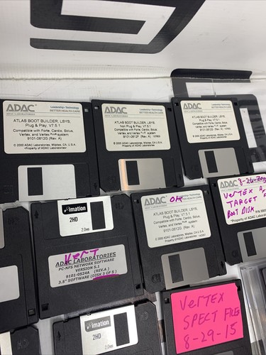 Used Software for ADAC Philips Vertex Forte CHS Camera 9101-0522A Rev. A 9200-0321A