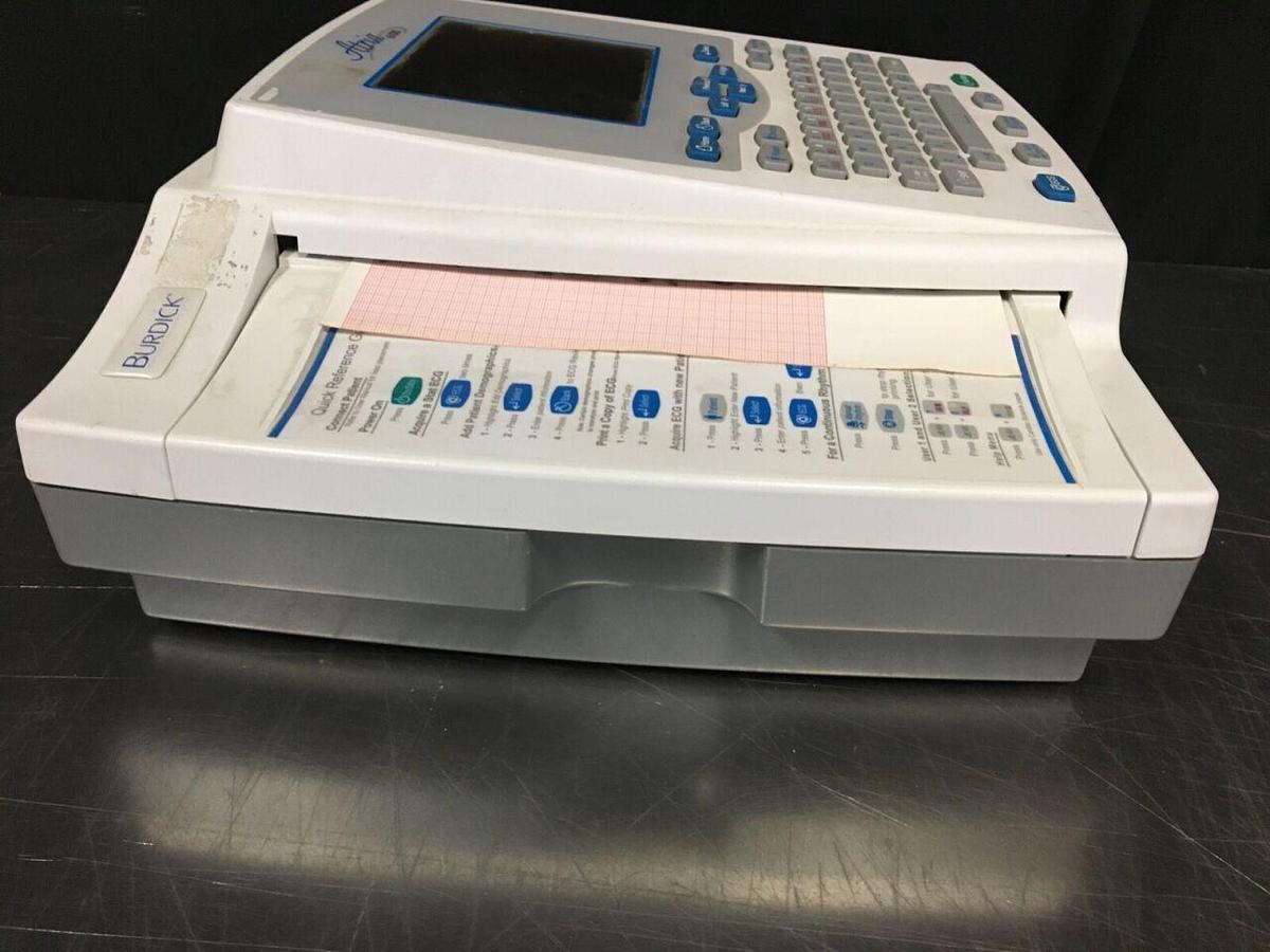 Used Burdick A Interpretive  EKG/ Machine  Power Supply