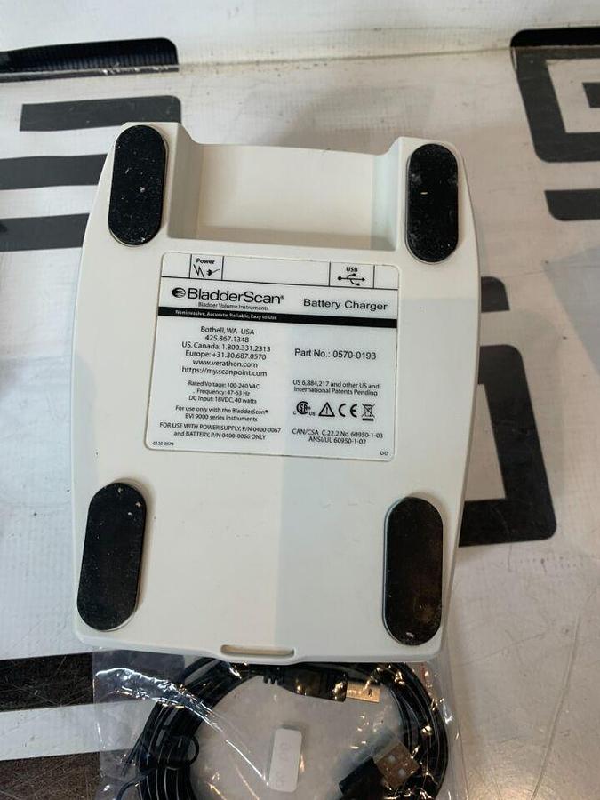 Used VERATHON BladderScan BVI 9400 Power Supply GPSU40B-5