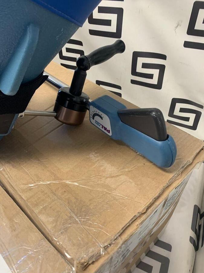 Used Stirrup Set Left   Right   Integrated Surgical Table Clamp