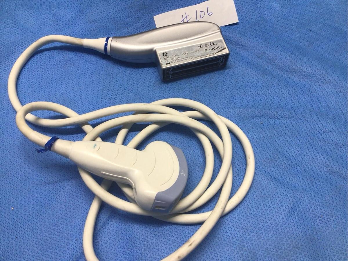 Used Zonare C5-2 Ultrasound Transducer Probe 84001 Convex Array Clear Image