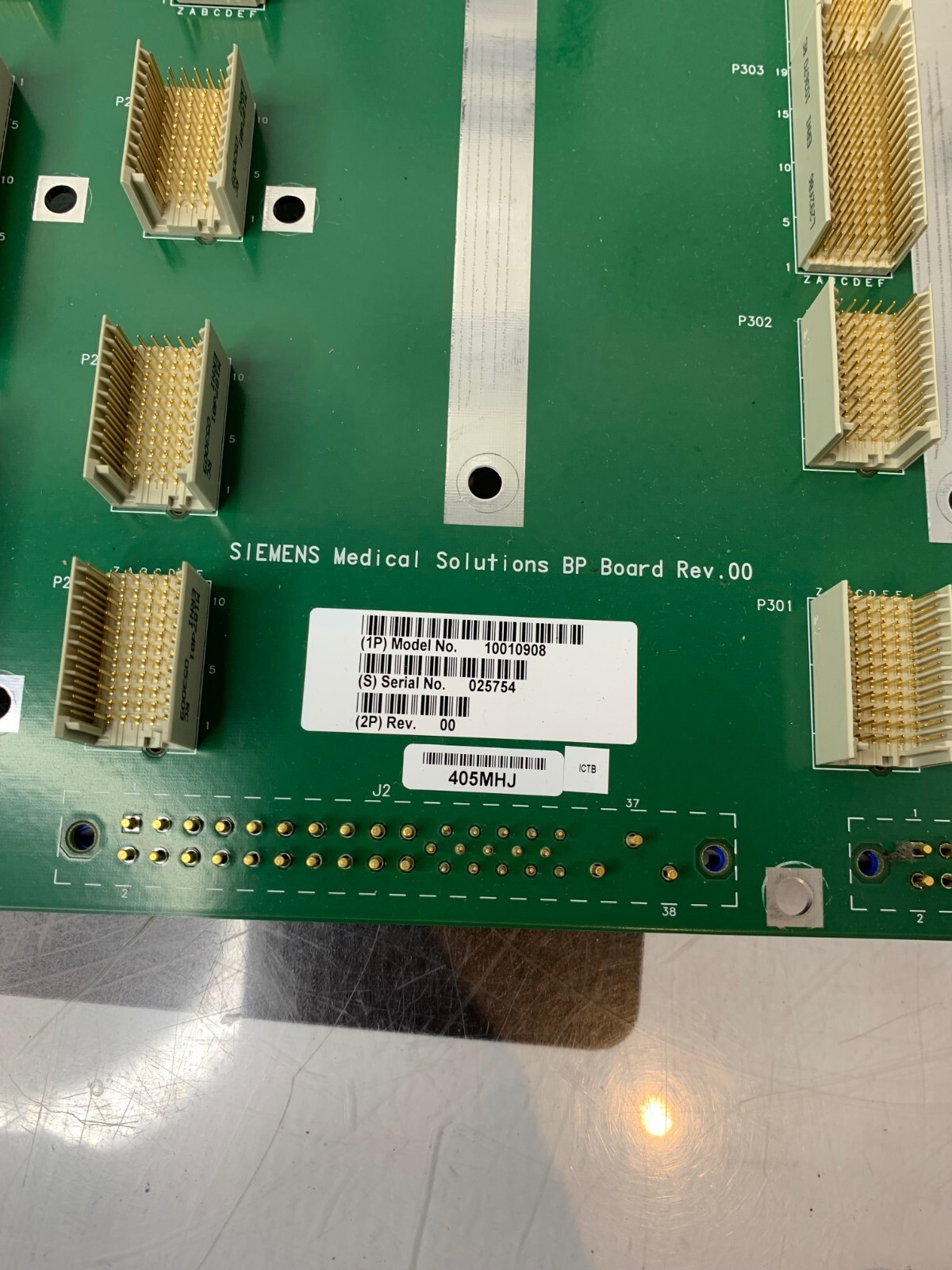 Used SIEMENS ACUSON BP BOARD 10010908 X Clas G40 X150 X300 SONOLINE ULTRASOUND SYSTEM