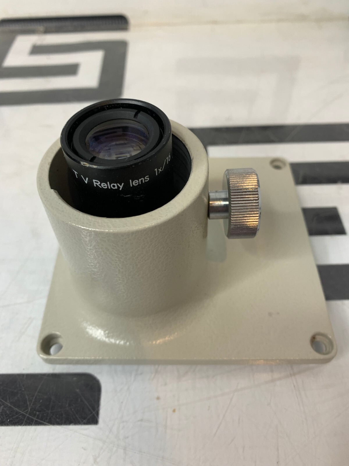 Used Nikon Diaphot Microscope T V Relay  lens 1x/16