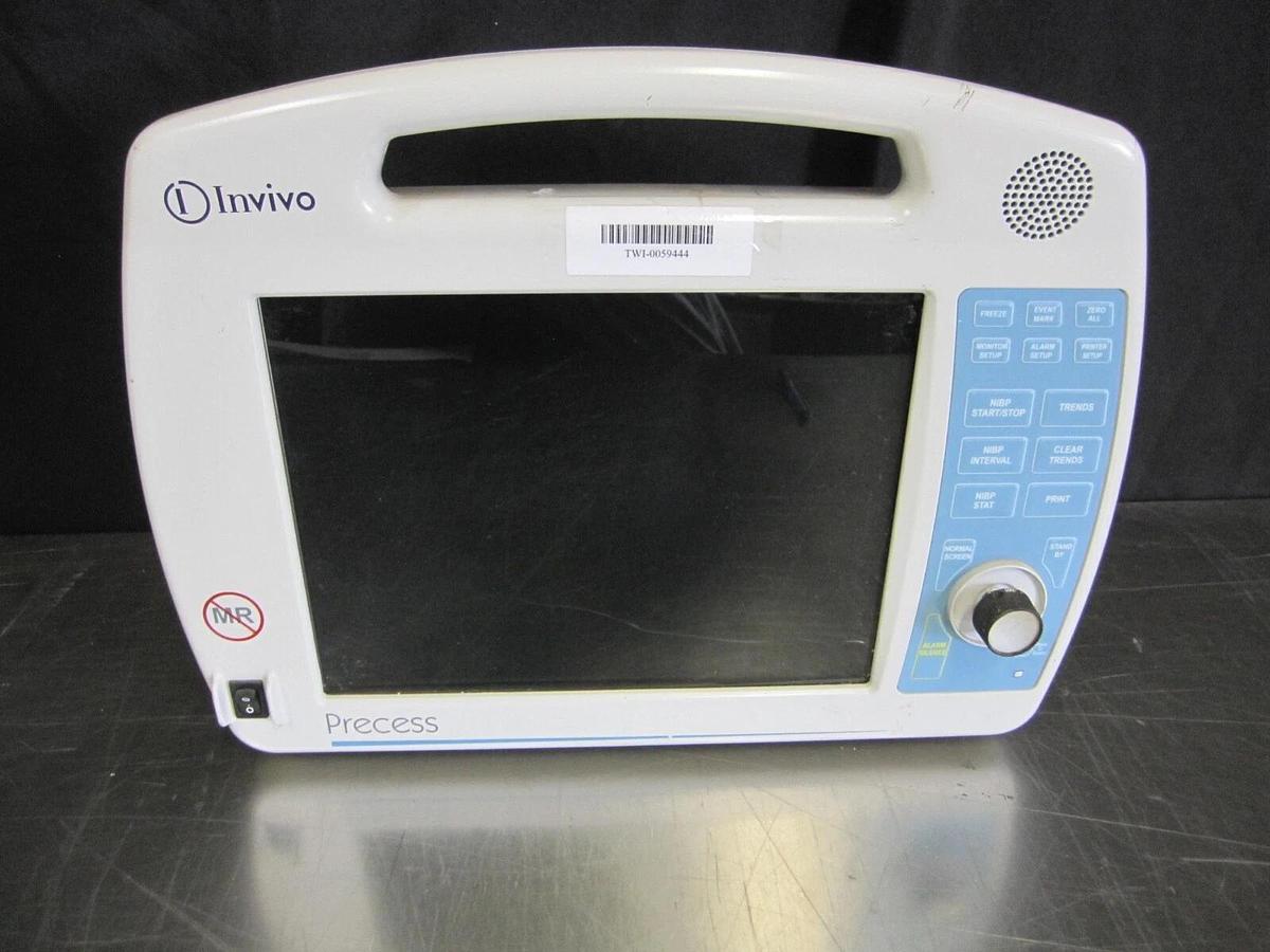 Used Invivo Precess 3160 MRI Patient Monitor Monitoring System 865485