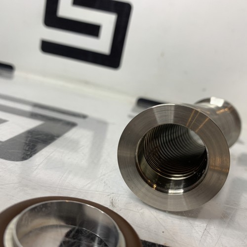 Used ASP Sterrad 100S Sterilizer Complete KF25 Stainless Steel Bellows Assembly