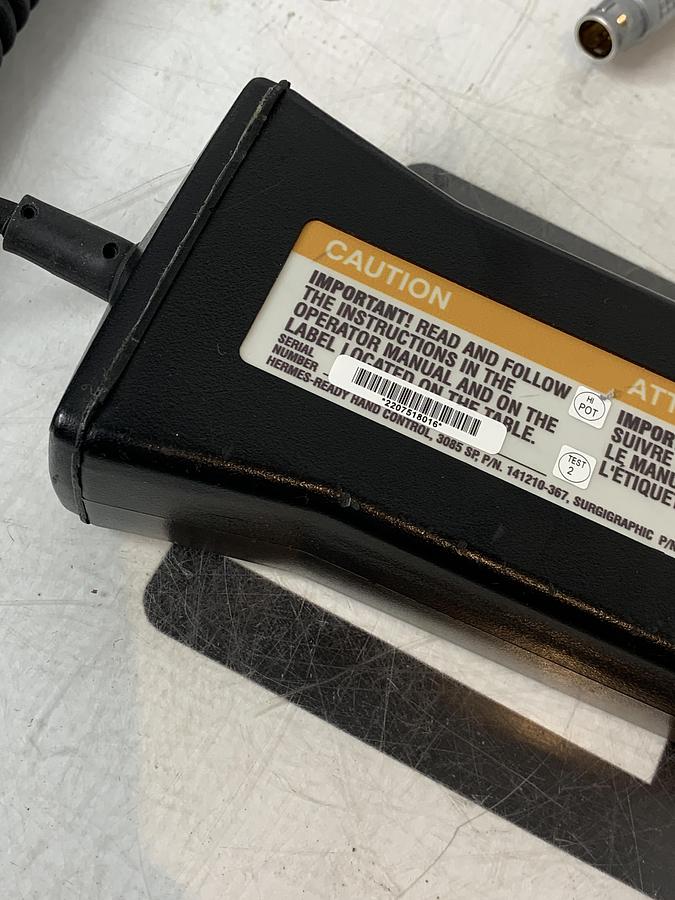 Used Steris 3080 3085 141210-367 Hand Controller Surgical OR Table Remote Control Hermes