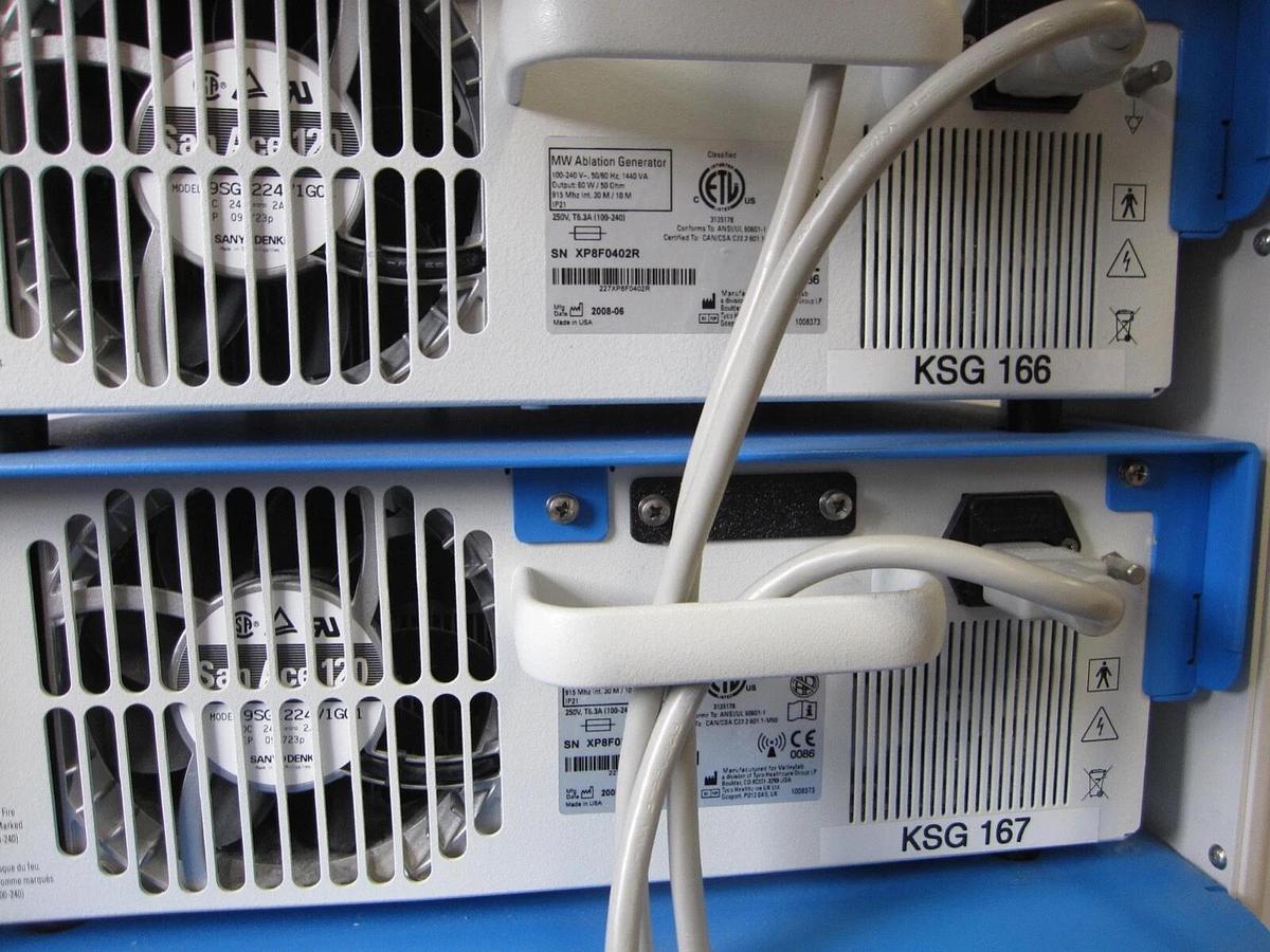 Used ValleyLab MW Microwave  Ablation Generator and Pump System Evident