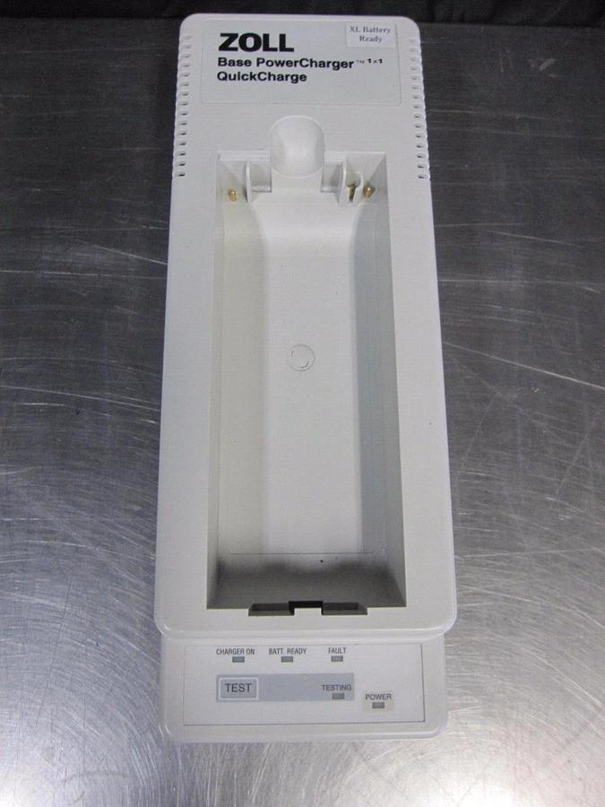 Used Zoll XL Battery Ready Base Power Charger Powercharger Quickcharge 1 x 1
