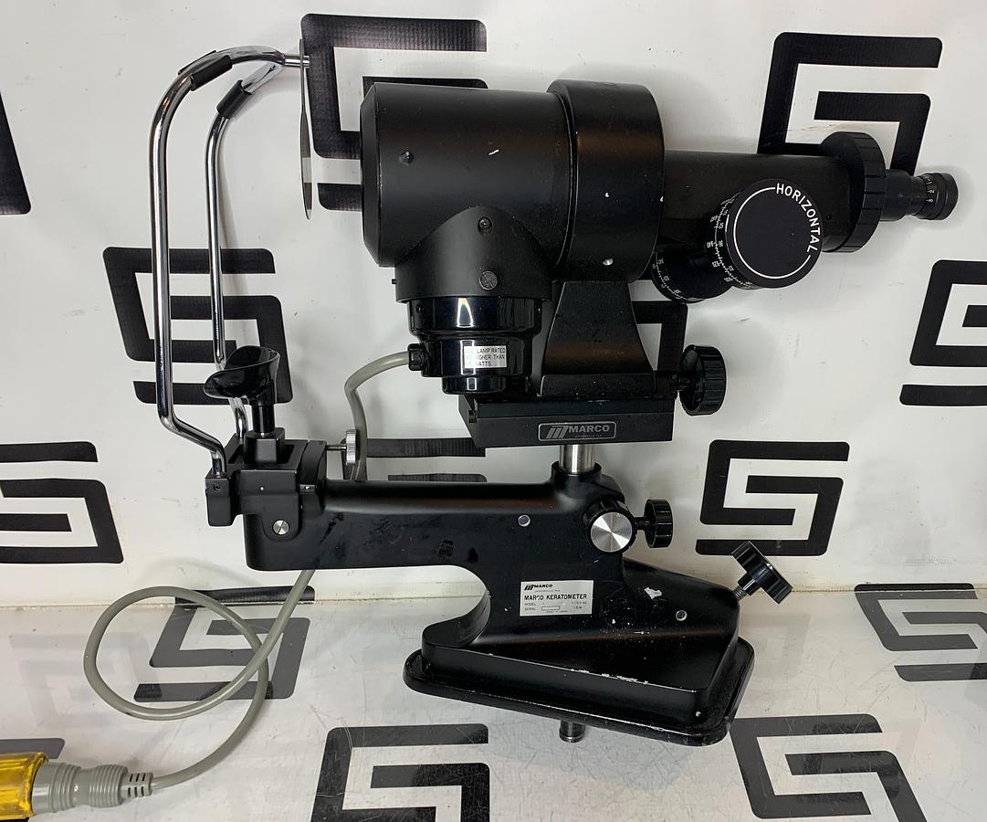 Used Marco Keratometer Model 1 Optical Optometry Laboratory Ophthalmometer TESTED