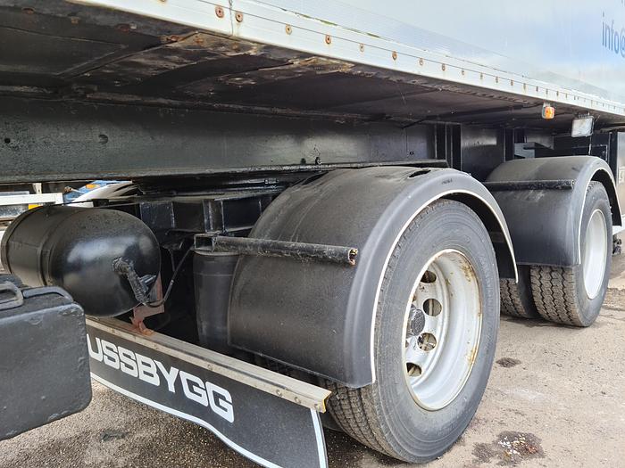 Used 2003 HFR 2 AXLE/ CITY/ FRIDGE TRAILER/ OPEN SIDE/ LOADING LIFT STEERING AXLE FRIDGE UNIT