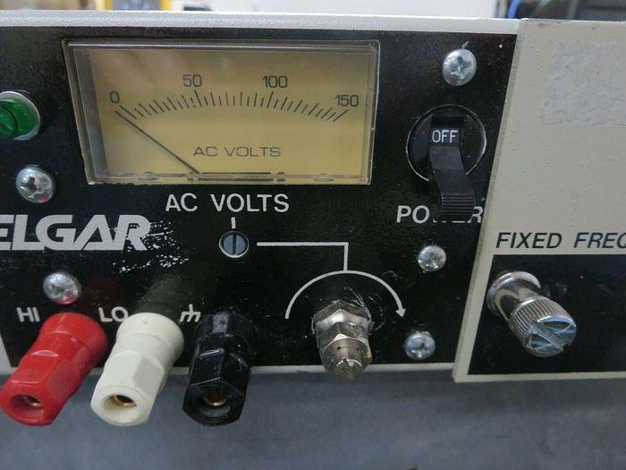 Used Elgar, Model 121B & Series 400, AC Power Source With Fixed Frequency Oscillator
