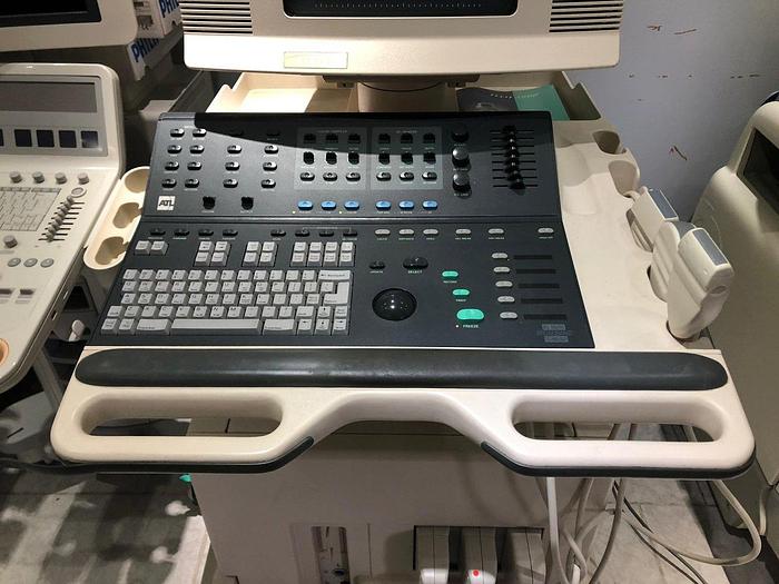 Used 2000 Philips ATL HDI 3500cv Ultraschallgerät Farbdoppler mit 3 Sonden und Fußschalter