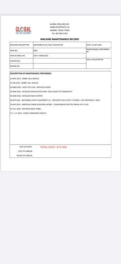 Used Item 0803 : 2007 Kobelco SK 210 Excavator