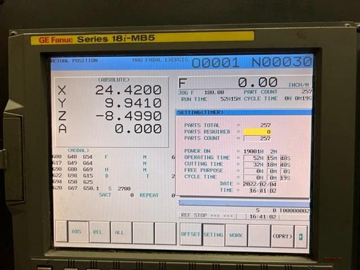 Used 2009 Fadal 6535HTX