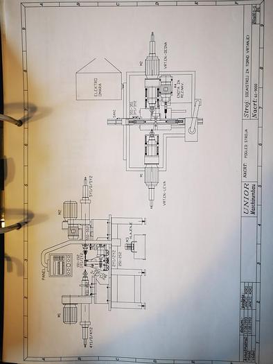 Used 1993 UNIOR TWIN FILLS BOHRER DRILLING-TAPING