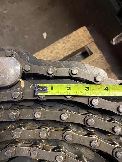 Used Donghua Hinged Heavy Duty Roller Chain Conveyor