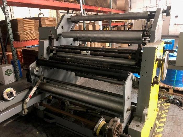 Used 46" COMEXI MODEL KSC-120 DUPLEX SLITTER REWINDER