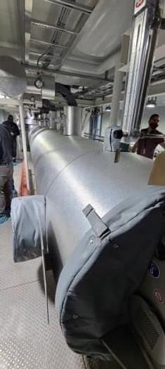 Unused Dryer, Paddle, Bepex, Model SJS-42-22, 304 Stainless Steel, Hot Oil Jacket #A744807