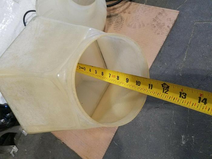 Used Rotary Tumbler Finisher 110V beburr small pieces Polish Smooth Rough Items