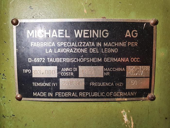 Used Weinig T&G production Linea produzione perline  Hydromat Super 30 B