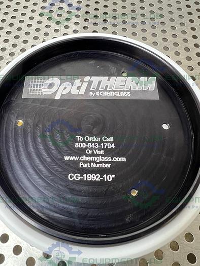 Chemglass Optitherm  CG-1992-10 RBF Reaction Block For 100mL Round Bottom Flask