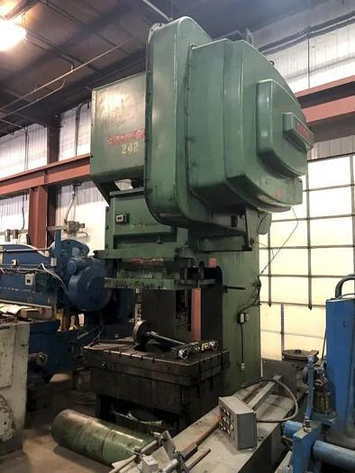 Used 250 Ton Bliss Gap Frame Press