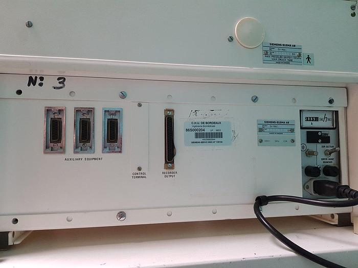 Gebraucht Siemens Elema AB Servo Ventilator 900 C Beatmungsgerät auf Trolley