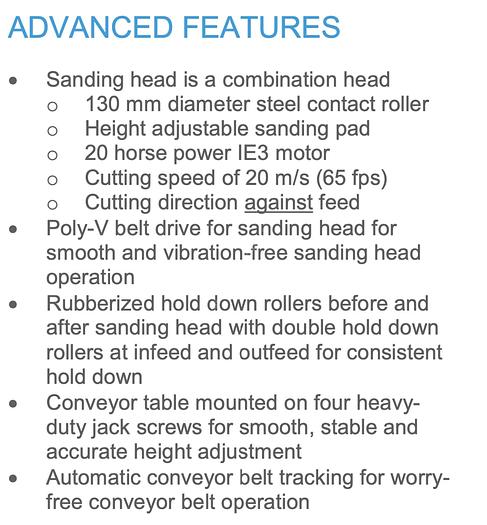 Used Ironwood S114K Sander