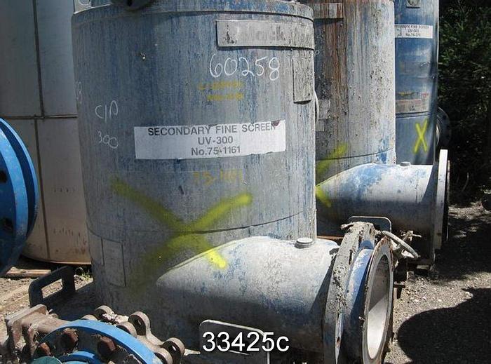 Used Black Clawson UV300 Pressure Screen #33425