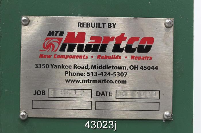 Refurbished Black Clawson 24P Belt Driven Pressure Screen #43023