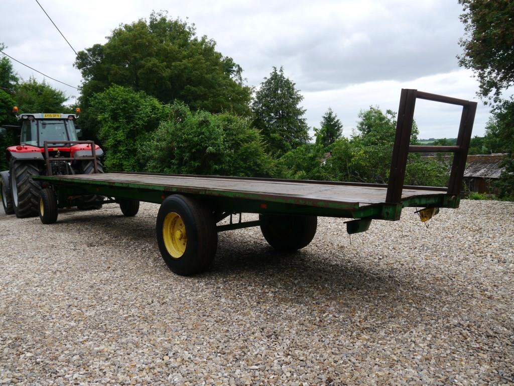 Used Bale Trailer