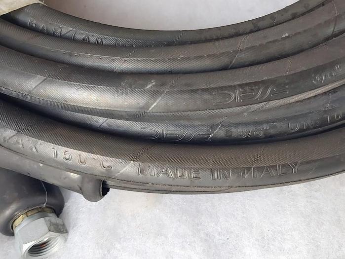 Hochdruckschlauch 10m, DN10, 3/8", 400 bar, max. 150°C, Diesse, neuwertig