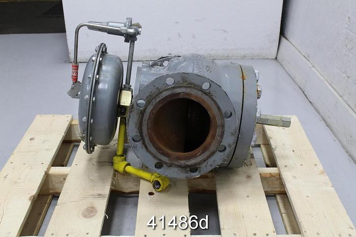 Used Fisher 6" Steam Valve, Ductile Iron Body #41486