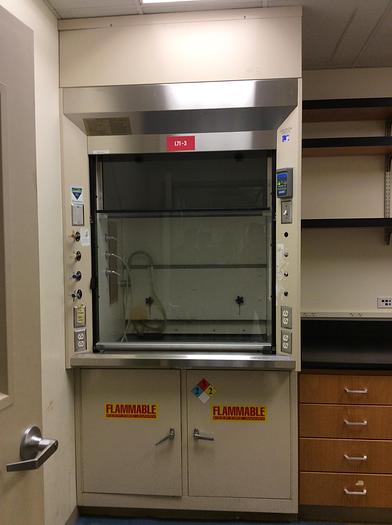 Used Jamestown Metal Products 4' Fume Hood, Model F-100-48